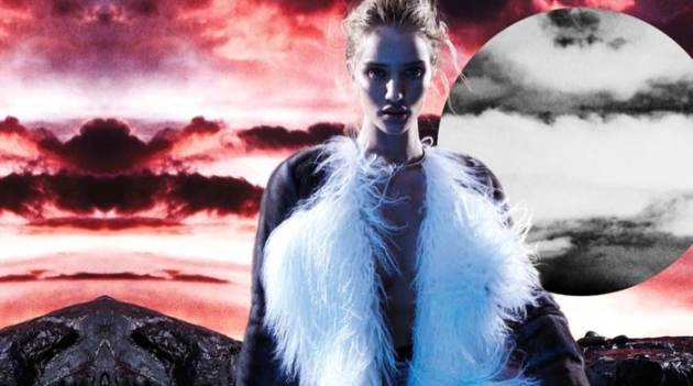 Рози Хантингтон-Уайтли в рекламной кампании Prabal Gurung