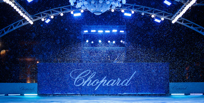 В Москве прошла презентация совместной коллекции часов Chopard и Татьяны Навки