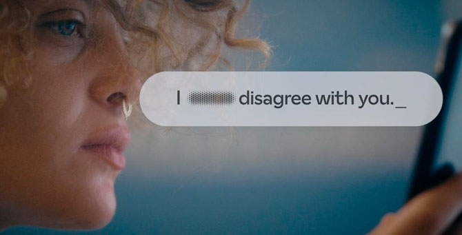 Появился вежливый шрифт, заменяющий оскорбления на нейтральные слова