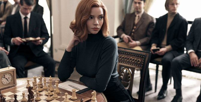 Netflix показал тизер мини-сериала с Аней Тейлор-Джой о наркозависимой шахматистке