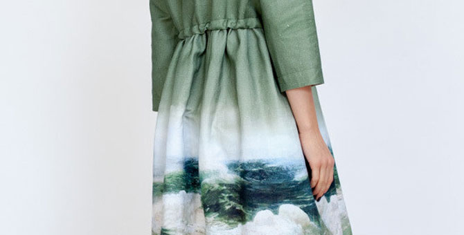 Русский музей выпустил коллекцию льняных платьев к выставке Ильи Репина