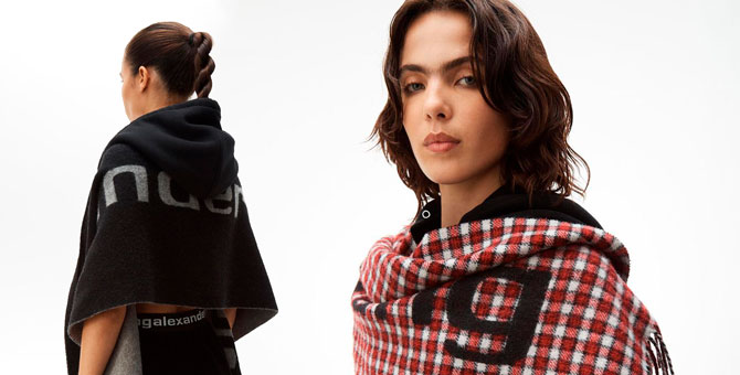 Alexander Wang выпустил шарф с капюшоном