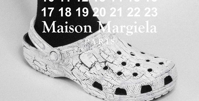 Новую версию кроксов посвятили Maison Margiela