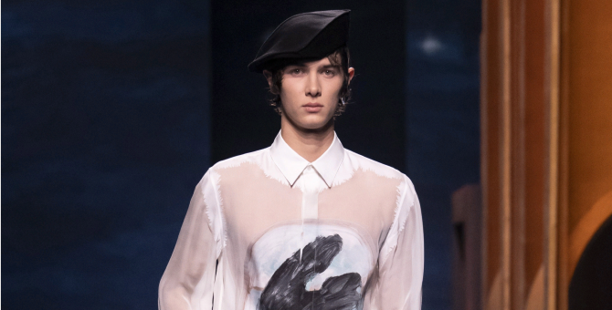 Принц Дании Николай принял участие в показе Dior