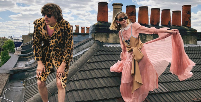 Gucci представил кампанию осенней коллекции 2020 — ее снимали модели
