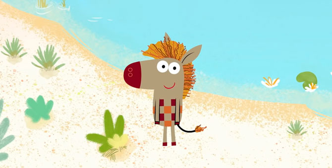 «Союзмультфильм» показал первую серию мультфильма «Зебра в клеточку» — о принятии себя