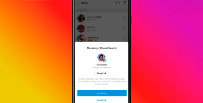 Instagram добавил функцию групповых видеочатов