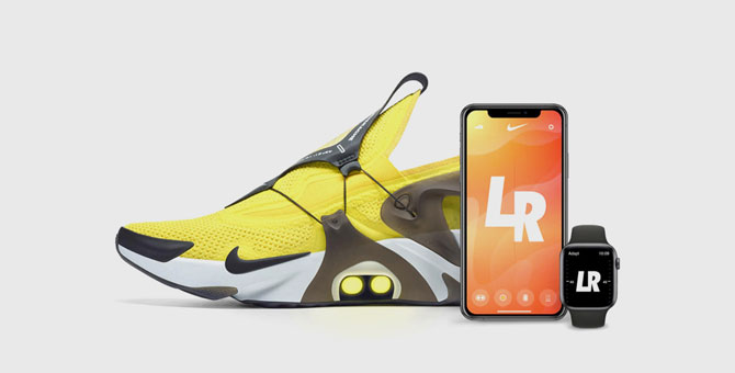 Кроссовки Nike можно будет зашнуровать с помощью голосового помощника