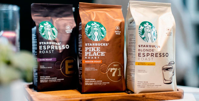 Starbucks запустил в России линейку кофе для дома