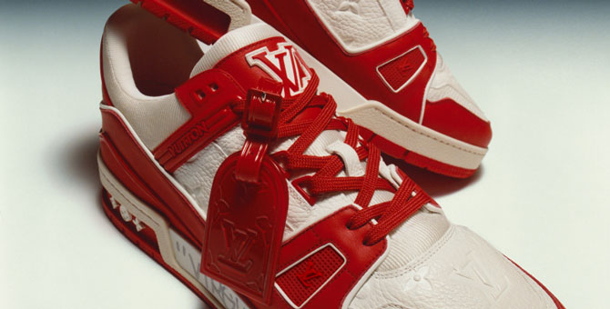 Sotheby’s продает прототипы кроссовок Вирджила Абло для Louis Vuitton