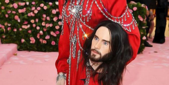 Джаред Лето потерял свою голову от Gucci