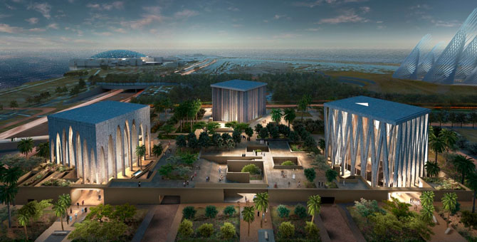 Дэвид Аджайе построит вблизи Лувра Абу-Даби церковь, мечеть и синагогу