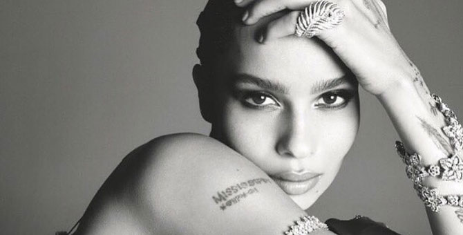 Зои Кравиц варит помаду в кастрюле для новой линии YSL Beauté