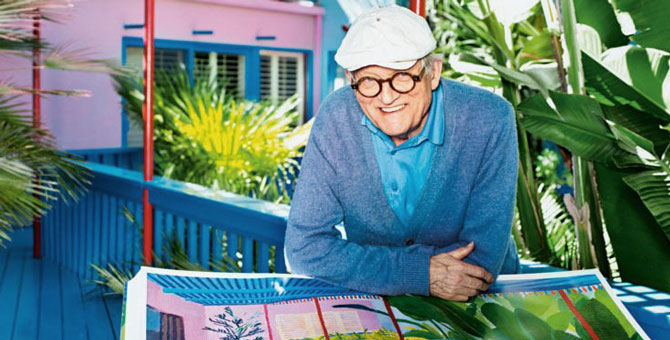 Дэвид Хокни переезжает жить во Францию, потому что там можно курить в ресторанах