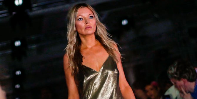 Vetements провел показ с двойниками Кейт Мосс и Анджелины Джоли