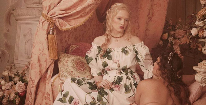 Dolce & Gabbana выпустил кампанию по мотивам картин Рубенса