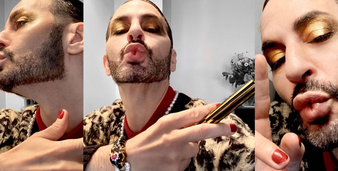 Марк Джейкобс стал бьюти-блогером