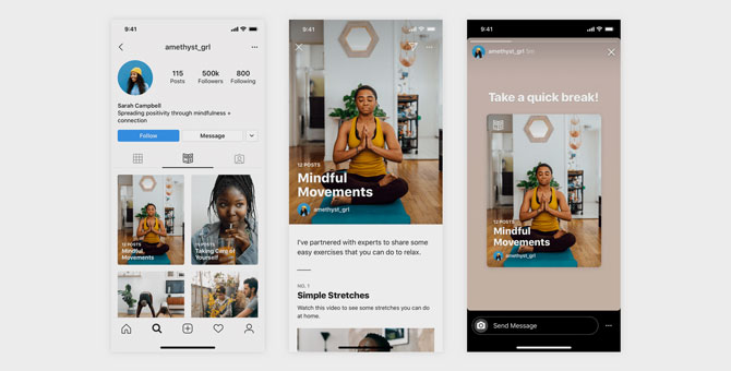 Instagram запустил функцию для создания пошаговых инструкций