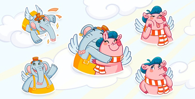 «ВКонтакте» запускает первые стикеры для сбора денег на благотворительность