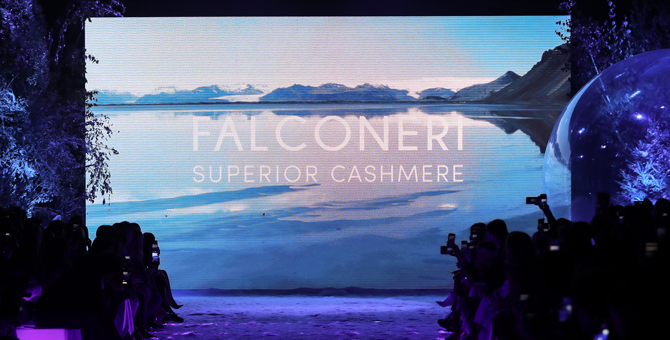 Falconeri показал зимнюю коллекцию, вдохновленную Исландией