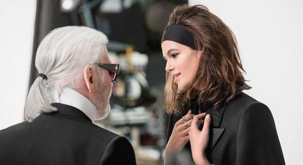 Как выглядит капсульная коллекция Кайи Гербер и Карла Лагерфельда