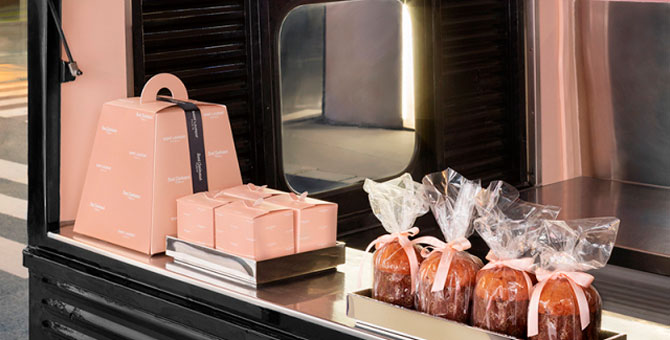 Saint Laurent запустил фургончик с едой в Париже