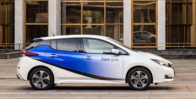 «Яндекс.Драйв» запустил аренду электромобилей в Москве