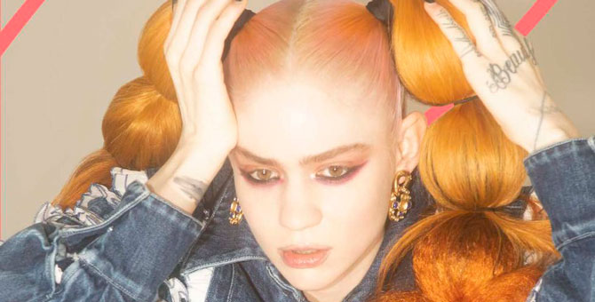 Grimes снялась для обложки японского CR Fashion Book