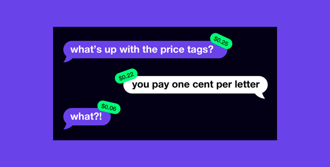 Индонезийский предприниматель запустил чат, в котором нужно платить за каждую букву