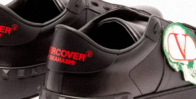 Valentino показал кроссовки из коллаборации с Undercover