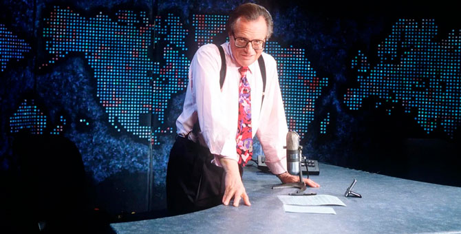 Умер телеведущий Ларри Кинг