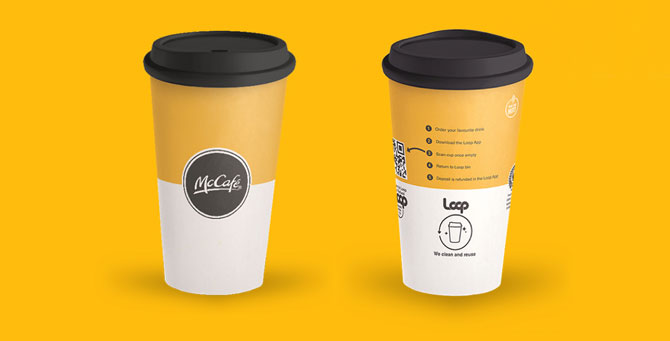«Макдоналдс» начнет продавать напитки в многоразовых стаканах