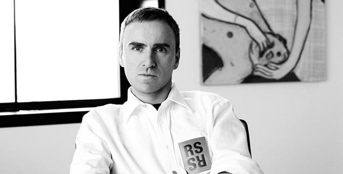 Раф Симонс дал первое интервью после ухода из Calvin Klein