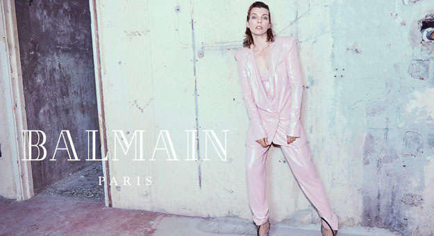 Милла Йовович снялась в кампании Balmain