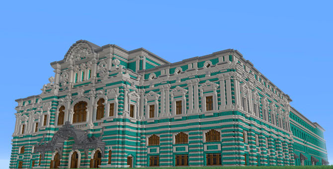 БДТ покажет спектакль «Вишневый сад» в Minecraft