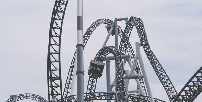 В Японии открыли американские горки, но запретили на них кричать