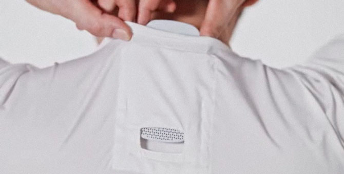 Sony представила встроенный в одежду кондиционер с Bluetooth-управлением