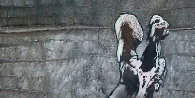 Искусственный интеллект нарисовал арт в стиле Бэнкси - получилось что-то страшное