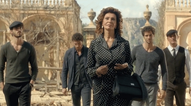 Софи Лорен в рекламе нового аромата Dolce & Gabbana