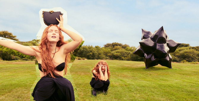 Сэди Синк из «Очень странных дел» снялась в кампании Stella McCartney