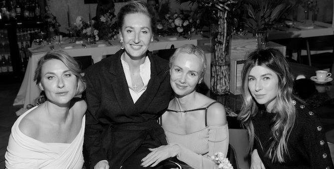 В Regent прошел обед Harper's Bazaar и Parure Atelier