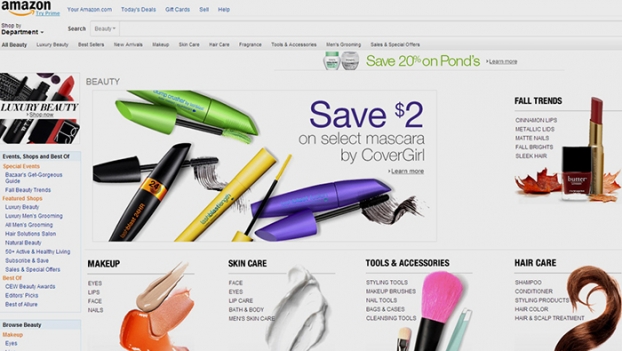 Amazon запустил бьюти-магазин