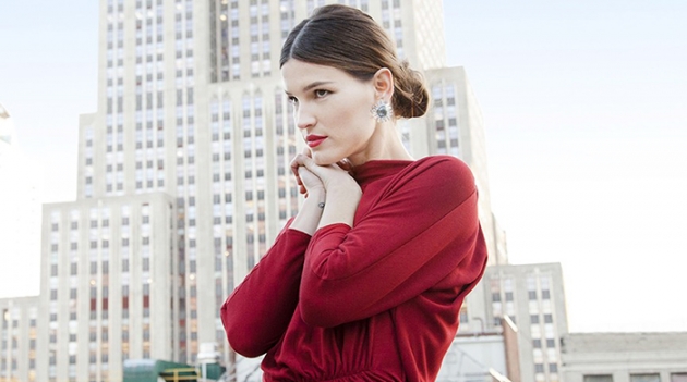 Рождественская съемка сайта Farfetch