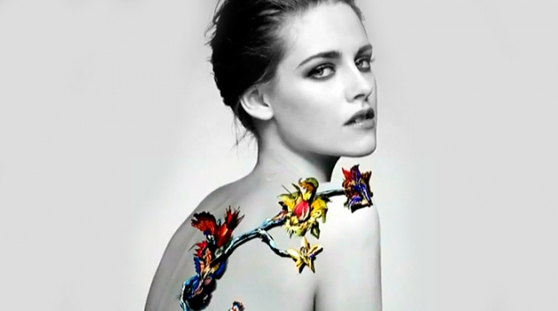 Кристен Стюарт в ролике в поддержку аромата Florabotanica