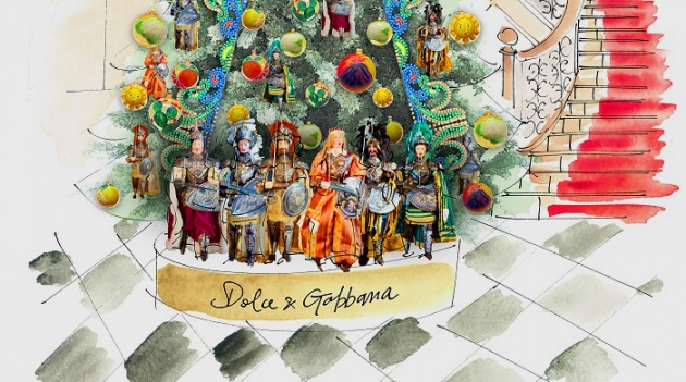 Дольче и Габбана сделают ёлку для отеля Claridge's