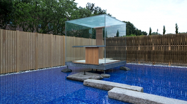 Стеклянная чайная Mondrian на Венецианской арх-биеннале