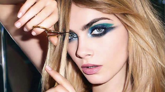 Кара Делевинь в новых кампаниях Yves Saint Laurent Beauté