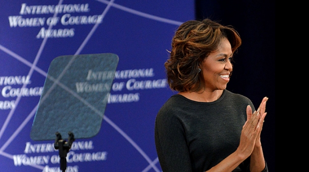 Мишель Обама наградила певицу Руслану премией за отвагу