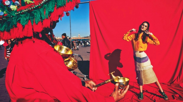 \"Красная пустыня\" в майском номере французского Numéro