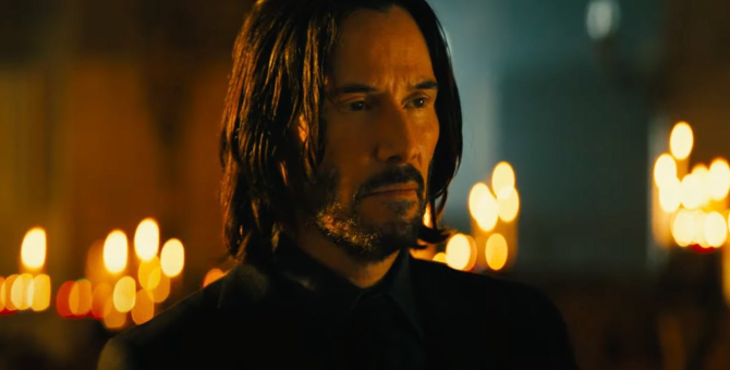 Киану Ривз сражается с Биллом Скарсгардом в новом трейлере «Джона Уика 4»